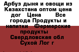 Арбуз,дыня и овощи из Казахстана оптом цена дог › Цена ­ 1 - Все города Продукты и напитки » Фермерские продукты   . Свердловская обл.,Сухой Лог г.